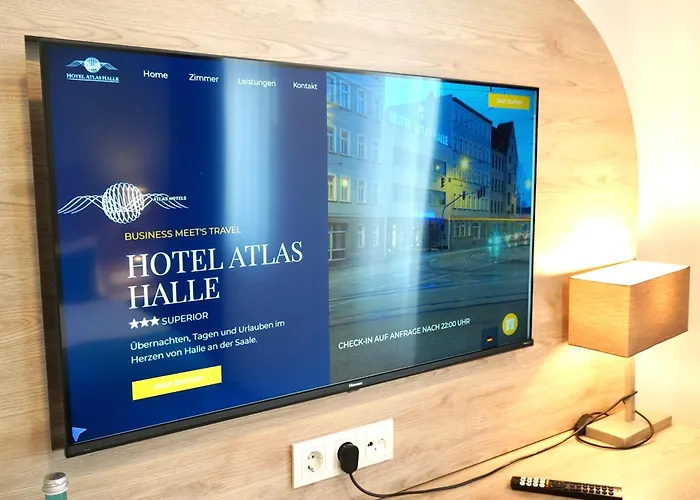 Atlas Halle Отель Галль